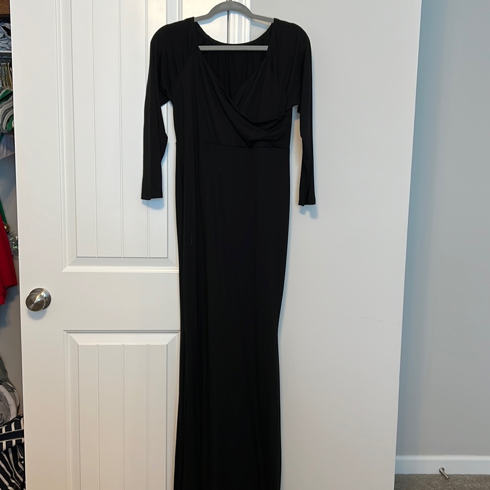 Long Black Maxi Dress